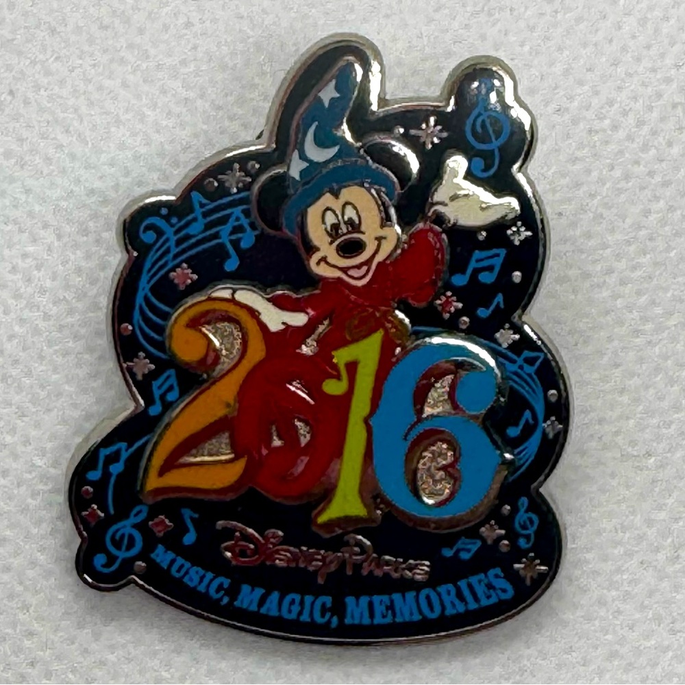 2016 Disney Parks Sorcerer Mickey Music Disney Pin